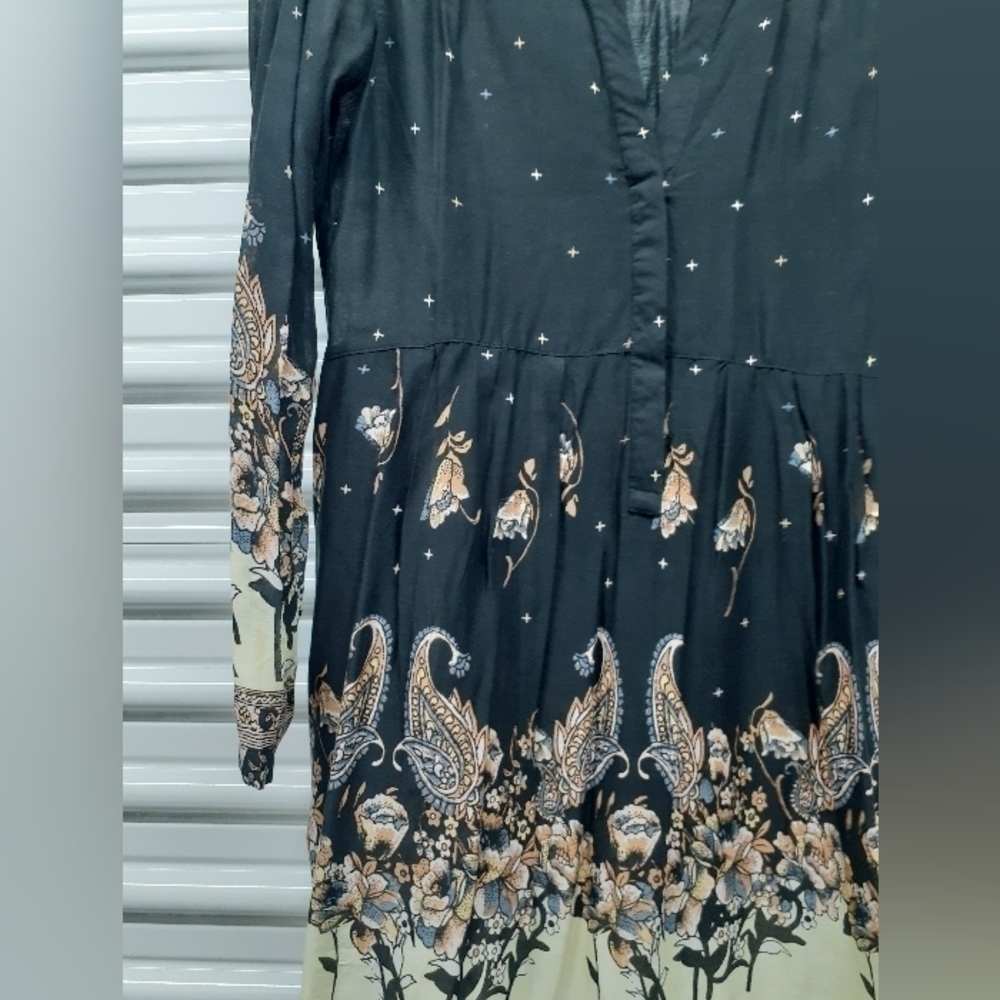 Free People Floral Print Dress Size S - Picture 3 of 4